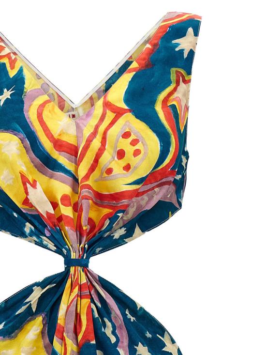  마르니 미디 스커트 ABMA1059A0UTV977GPB56 Multicolour - MARNI