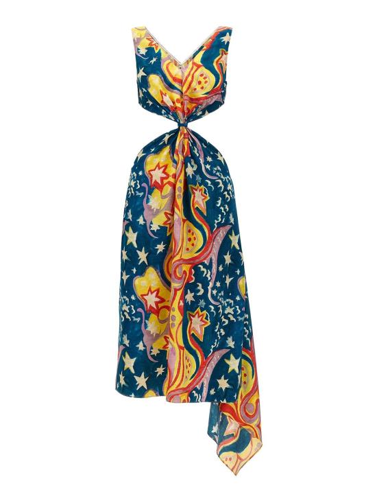  마르니 미디 스커트 ABMA1059A0UTV977GPB56 Multicolour