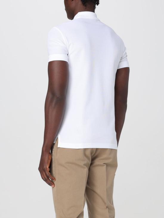 26SS 버버리 코튼 폴로 티셔츠 8099166 White - BURBERRY