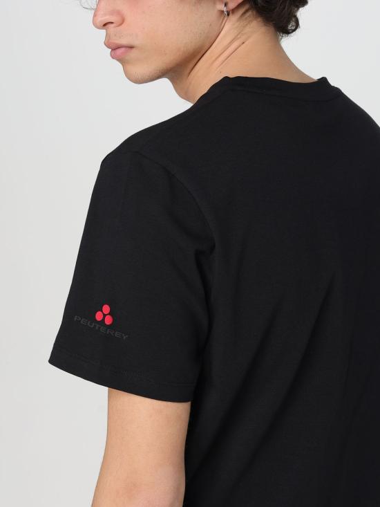 25SS 페트레이 반팔 티셔츠 PEU547299012244 NER Black - PEUTEREY