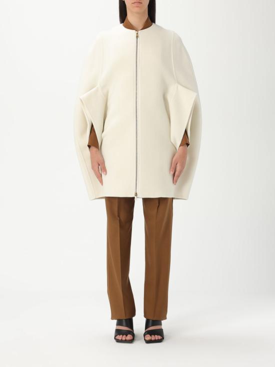 25FW 막스마라 플라시도 캐시미어 코트 2511011061600 001 White