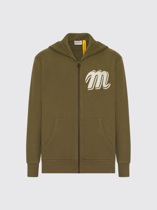 25FW 몽클레어 집업 니트 K14018G0000489AWV 816 Military