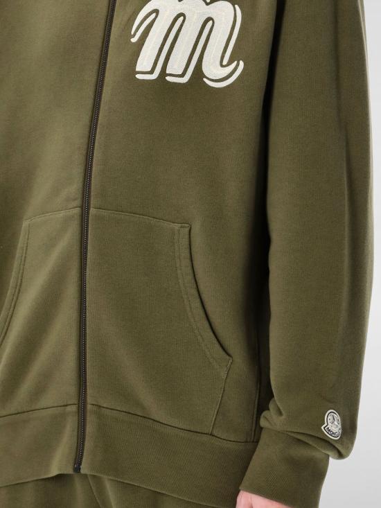 25FW 몽클레어 집업 니트 K14018G0000489AWV 816 Military - MONCLER