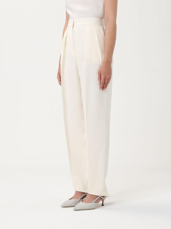 25SS 조르지오 아르마니 스트레이트 팬츠 GW000641TE14756 U0006 Natural - GIORGIO ARMANI