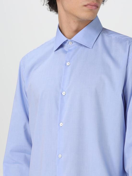 25SS 브룩스 필드 긴팔 셔츠 202AR042 0795 Gnawed Blue - BROOKSFIELD