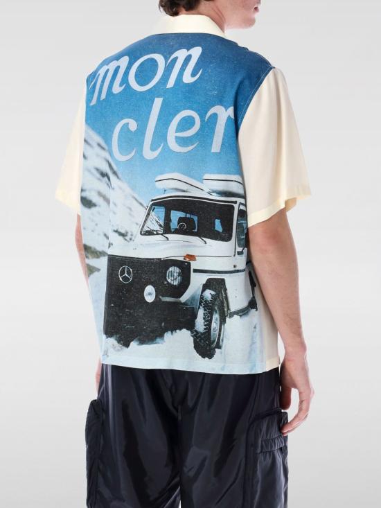 25FW 몽클레어 반팔 셔츠 K14012F00001M5921 041 White - MONCLER