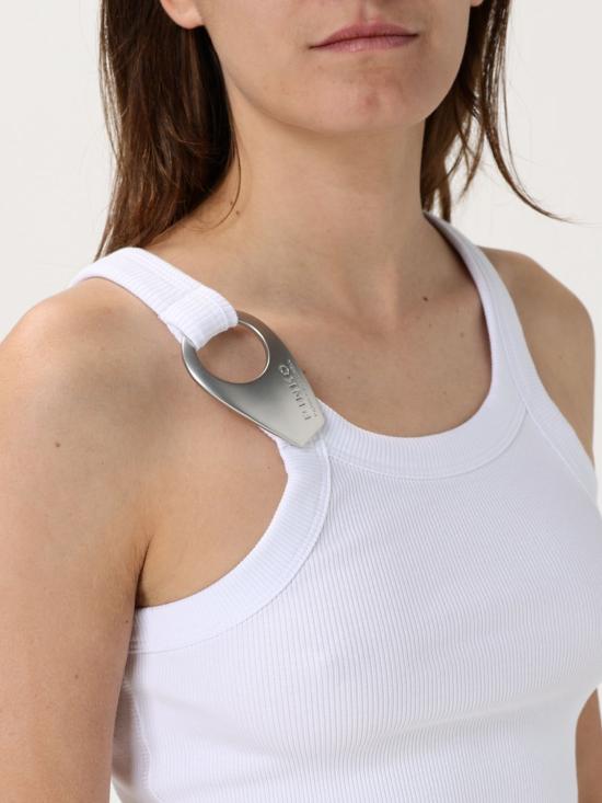 25FW 핑코 민소매 티셔츠 105082A2JK Z04 White - PINKO