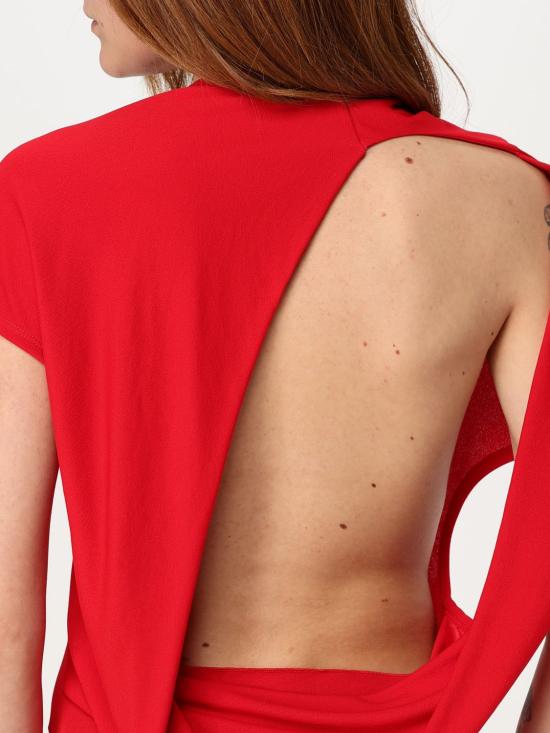 25SS 자크뮈스 롱 원피스 243DR1931026 470 Red - JACQUEMUS