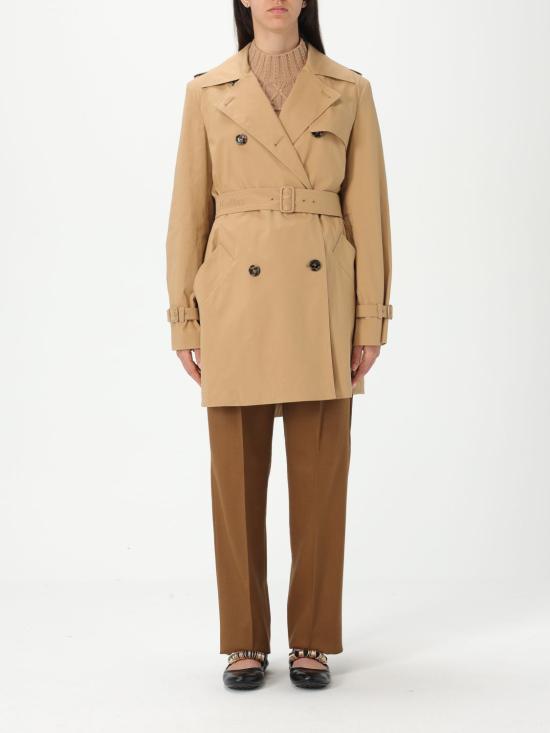 25FW 막스마라 란다 트렌치코트 2511021012600 010 Leather