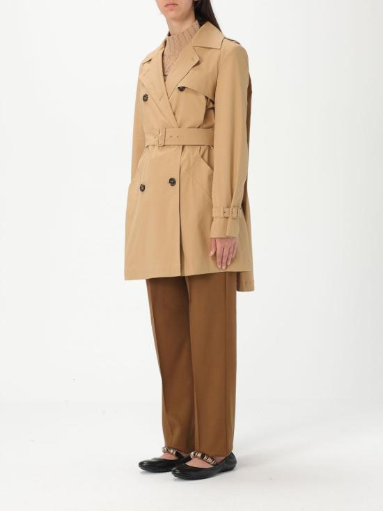 25FW 막스마라 란다 트렌치코트 2511021012600 010 Leather - MAX MARA