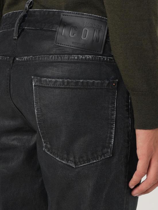 24FW 디스퀘어드2 데님 팬츠 S79LA0079S30839 470 Black - DSQUARED2