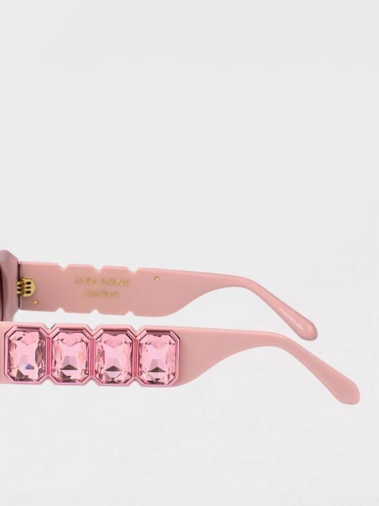 26SS 린다페로우 선글라스 LFL1117C12SUNC12 PINK PINKCRYSTAL Pink - LINDA FARROW