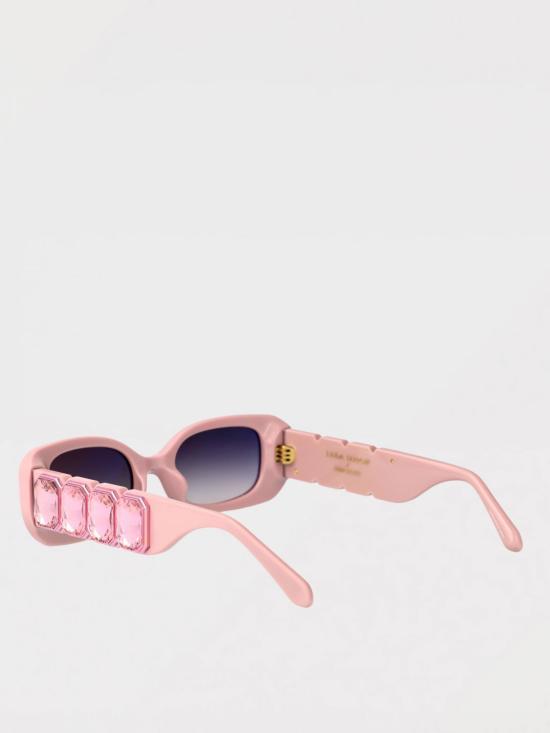 26SS 린다페로우 선글라스 LFL1117C12SUNC12 PINK PINKCRYSTAL Pink - LINDA FARROW