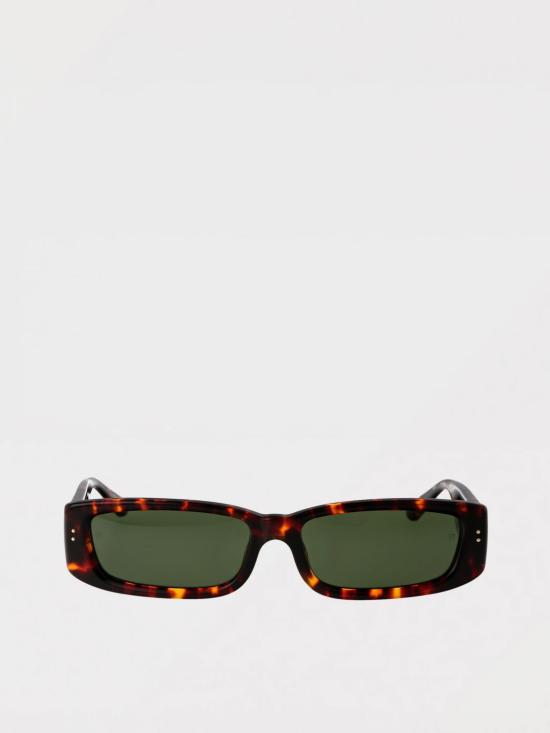 26SS 린다페로우 선글라스 LFL1419C2SUN2 DARK T SHELL LIGHT GOLD GREEN Brown - LINDA FARROW