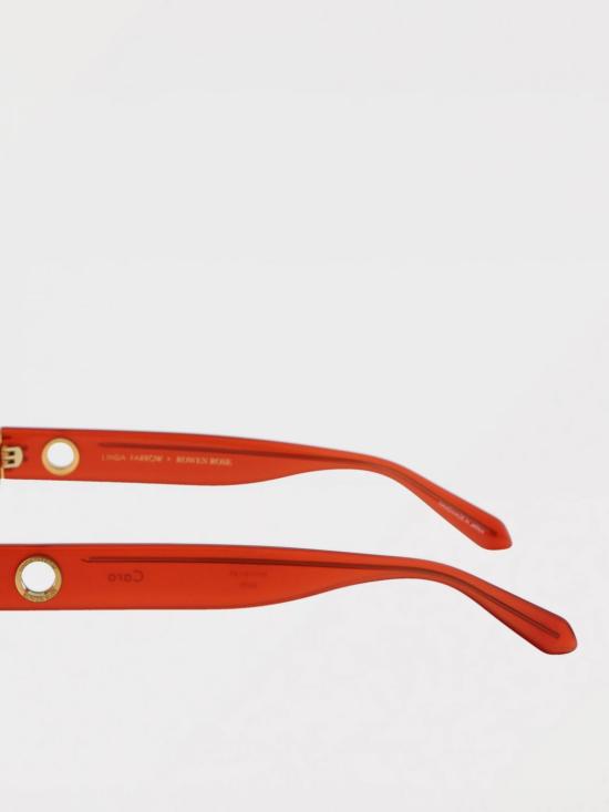 26SS 린다페로우 선글라스 LFL1252C13SUN13 TERACOTTA YELLOW GOLD ORANGE GRADIENT Brown - LINDA FARROW