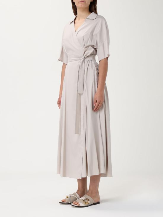 25FW 에스막스마라 롱 원피스 2519221013600 074 Ecru - 'S MAX MARA