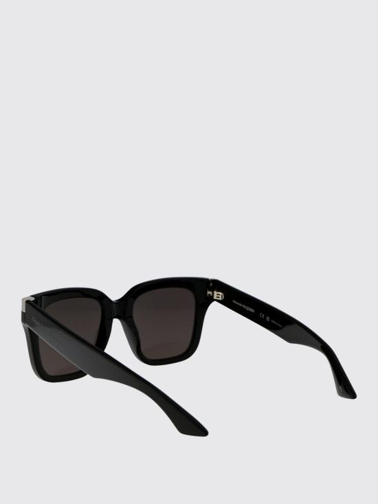 25FW 알렉산더 맥퀸 선글라스 AM0440S 001 Black - ALEXANDER MCQUEEN