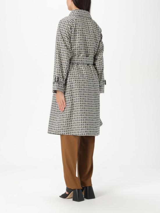 25FW 막스마라 더 큐브 트렌치 코트 2519021124600 001 Blue - MAXMARA THE CUBE