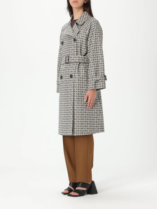 25FW 막스마라 더 큐브 트렌치 코트 2519021124600 001 Blue - MAXMARA THE CUBE