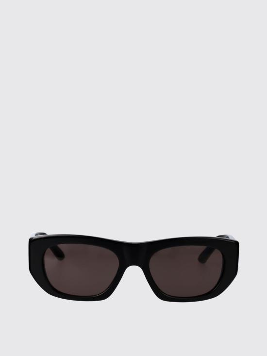25FW 알렉산더 맥퀸 선글라스 AM0450S 001 Black - ALEXANDER MCQUEEN