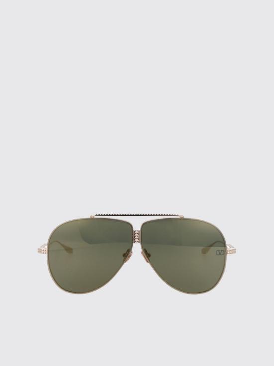 25FW 발렌티노 가라바니 선글라스 VLS 100B 64 B WHITE GOLD W G 15 GOLD FLASH MIRROR Silver - VALENTINO GARAVANI