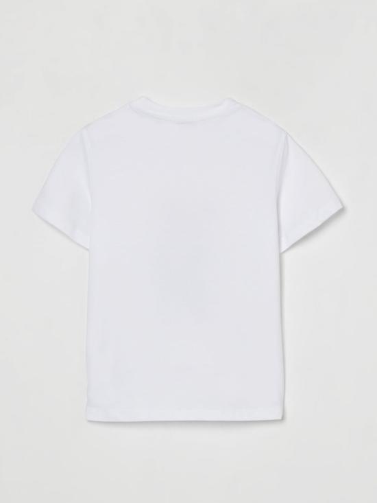 25FW [키즈] 제커슨 티셔츠 520TJMBS25 RE011 White - JECKERSON