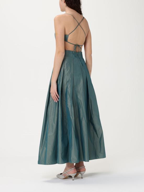 25SS 엠포리오 아르마니 롱 원피스 EW001743 TE10929 U7202 Green - EMPORIO ARMANI