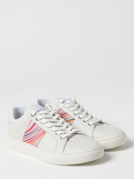 25FW 폴 스미스 뮬/슬리퍼 W1SLAP96PLEA 01 White - PAUL SMITH