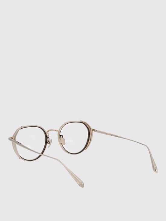 26SS 린다페로우 안경 LFL1387C2OPTC2 LIGHTGOLD METALLICBROWN OPTICAL Gold - LINDA FARROW