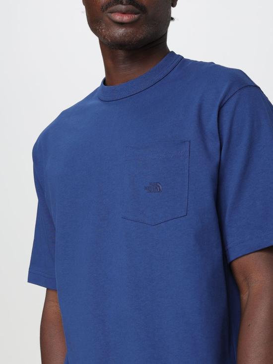 25FW 노스페이스 반팔 티셔츠 NF0A8C3P D1R1 Blue - NORTH FACE