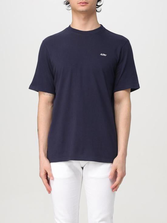 25FW 오트리 반팔 티셔츠 TSPMA7CB Blue