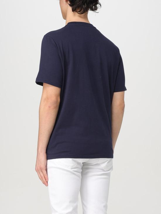 25FW 오트리 반팔 티셔츠 TSPMA7CB Blue - AUTRY