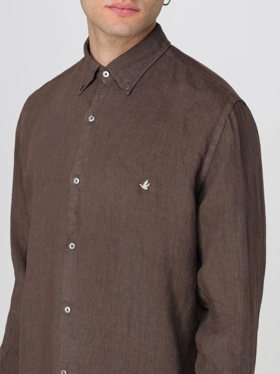 25SS 브룩스 필드 긴팔 셔츠 202AS076 0900 Cocoa - BROOKSFIELD