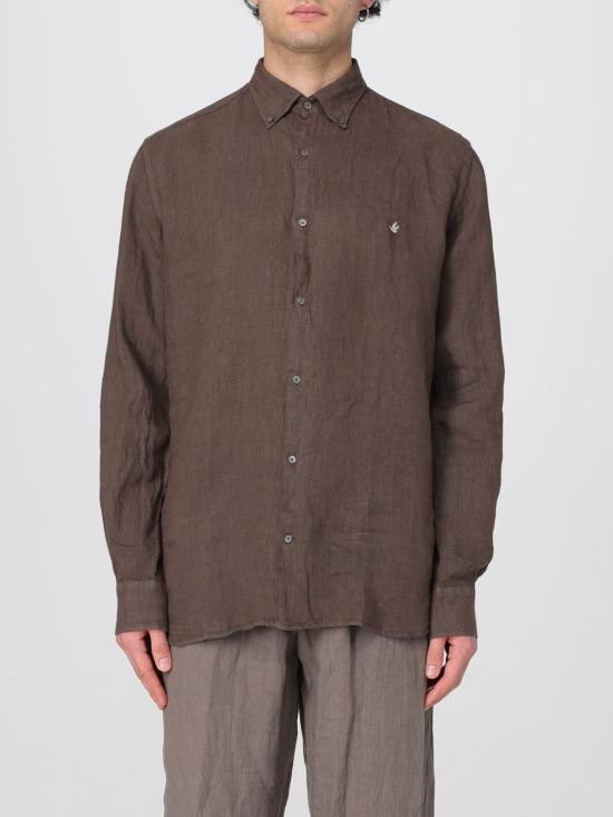 25SS 브룩스 필드 긴팔 셔츠 202AS076 0900 Cocoa