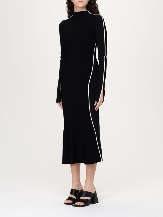 25FW 스포트막스 미디 원피스 2512321071600 005 Black - SPORTMAX