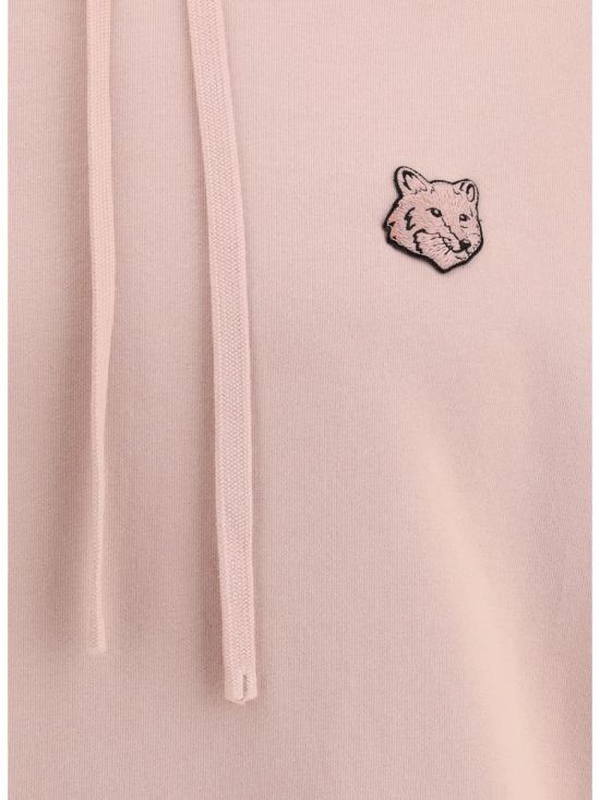 25SS 메종키츠네 볼드 폭스 헤드 패치 오버사이즈 후드 LM00705KM00010172 PINK CLAY DOM - MAISON KITSUNE