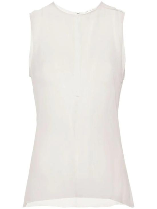  아미 민소매 티셔츠 E24FTK201SE0008 White