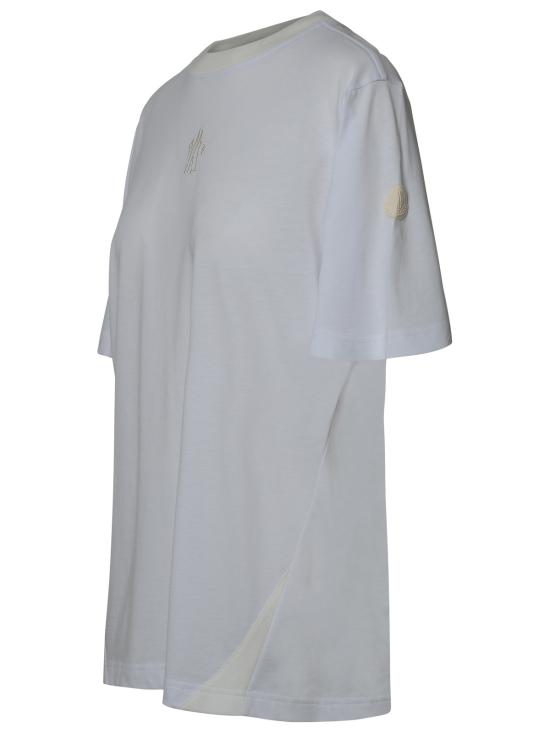 25SS 몽클레어 반팔 티셔츠 8C0002989A17001 WHITE DOM - MONCLER