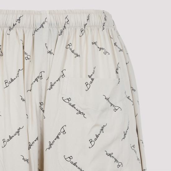 25SS 발렌시아가 팬츠 814016 TRLB1 White - BALENCIAGA