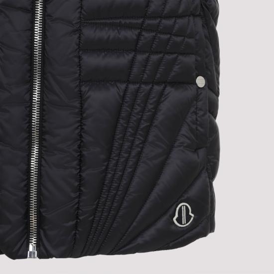 25SS 릭오웬스 몽클레어 베스트 J209N1A00003 M4424 Black - RICK OWENS MONCLER