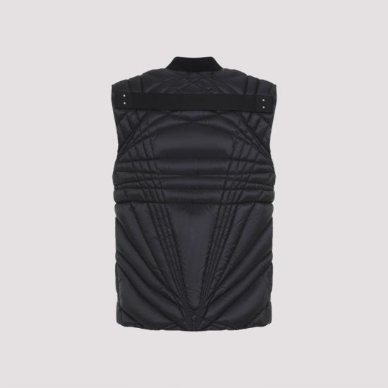 25SS 릭오웬스 몽클레어 베스트 J209N1A00003 M4424 Black - RICK OWENS MONCLER