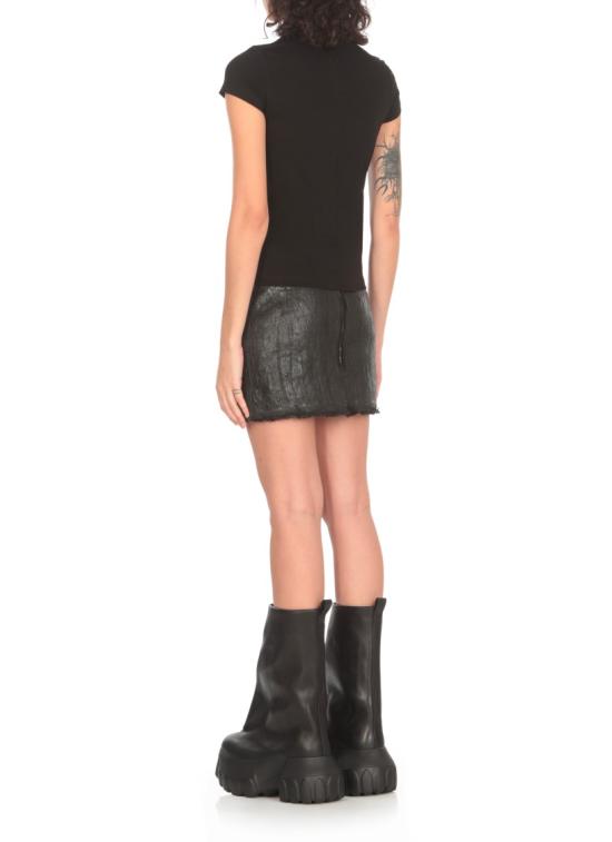 24FW 릭 오웬스 반팔 티셔츠 RO02D3235JAES309 Black - RICK OWENS