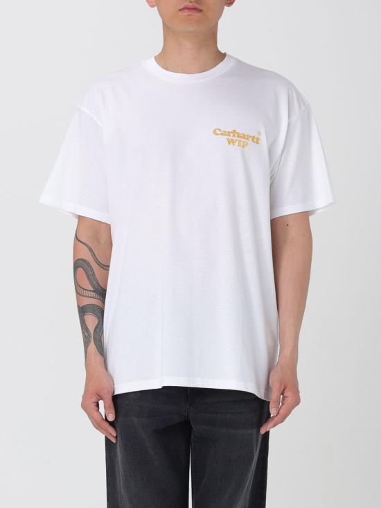  칼하트 WIP 반팔 티셔츠 I034663 02XX WHITE DOM