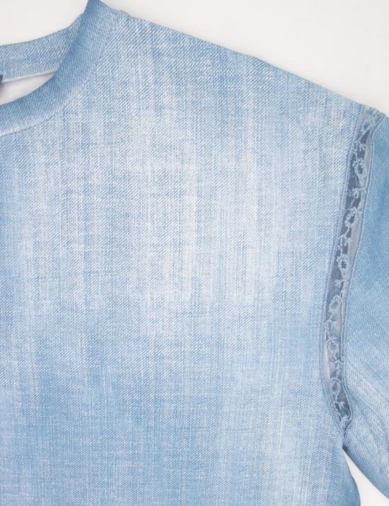 25SS 에르마노 설비노 반팔 티셔츠 D462L366LJO S4217 Blue - ERMANNO SCERVINO