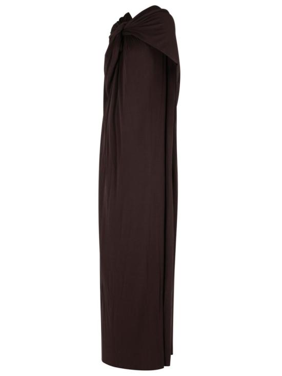 25SS 질샌더 롱 원피스 J02CT0473 J20041 201 Brown - JIL SANDER