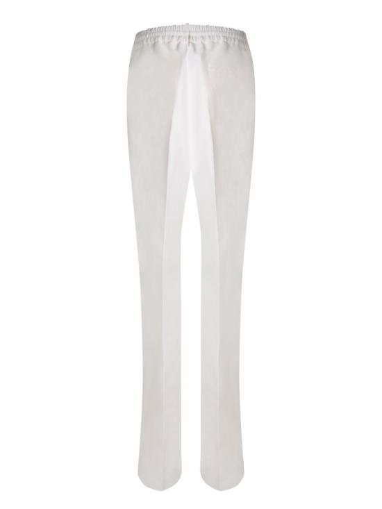  버버리 스트레이트 팬츠 8088801 A3357 White - BURBERRY