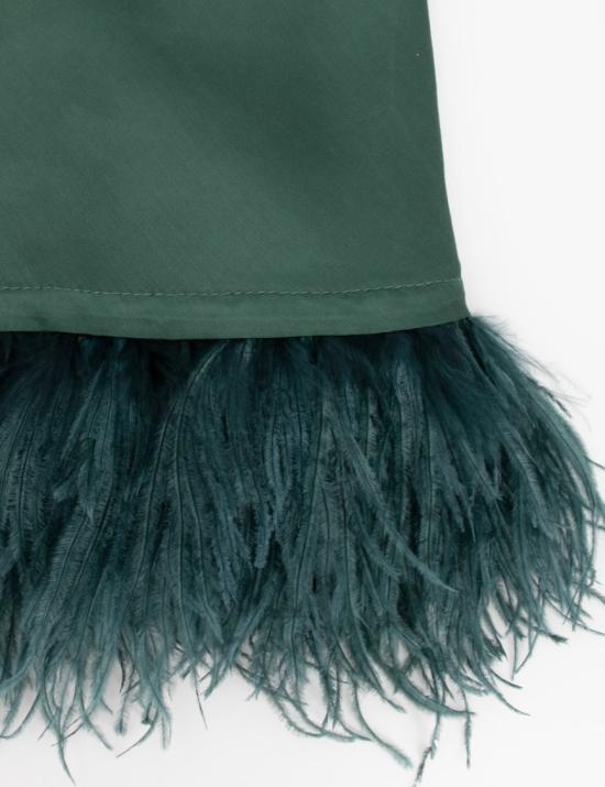  에르마노 설비노 민소매 티셔츠 D43EL018EL9 MF406 Green - ERMANNO SCERVINO