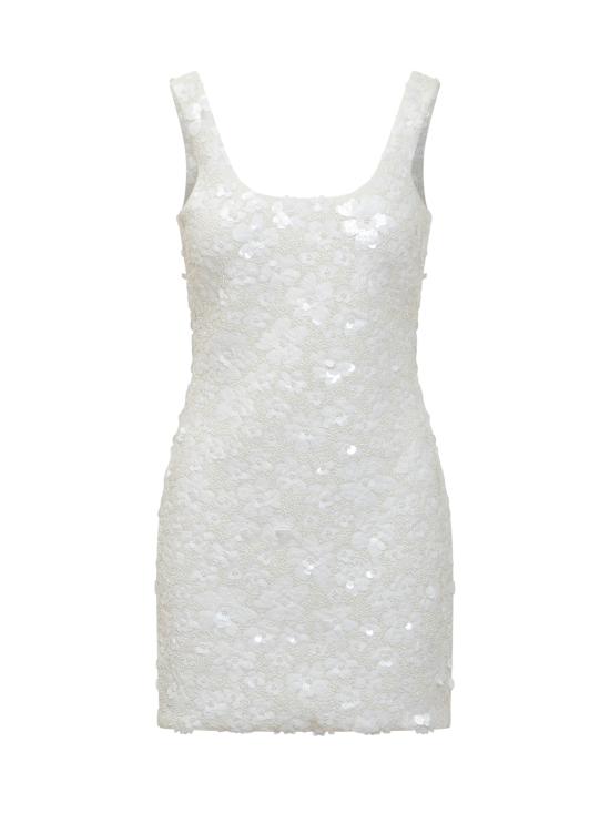 25SS 마이클 코어스 숏 원피스 MS582XYHHS 100 WHITE