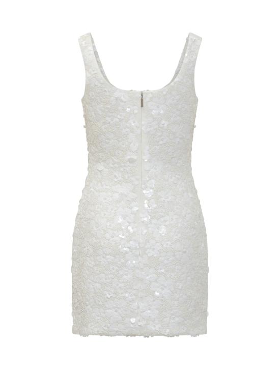 25SS 마이클 코어스 숏 원피스 MS582XYHHS 100 WHITE - MICHAEL KORS