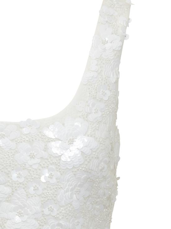 25SS 마이클 코어스 숏 원피스 MS582XYHHS 100 WHITE - MICHAEL KORS